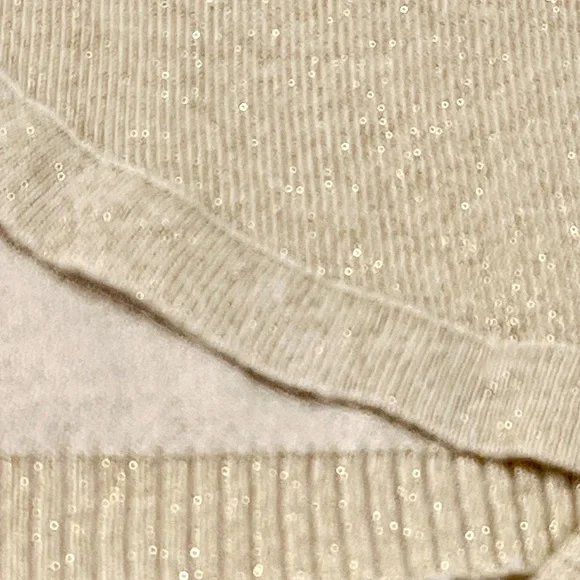 I.N. Girl "Boler/Shrug in Sparkly Gold" NWOT - Picture 2 of 4